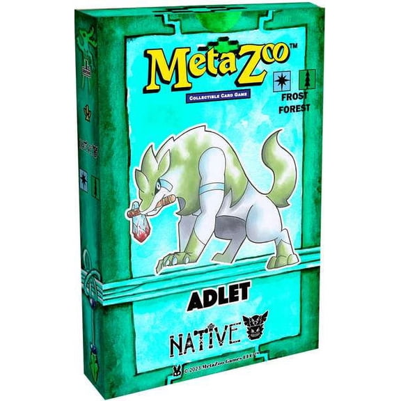 Collectible MetaZoo Cryptid Nation Native Adlet Theme Deck (1st Edition)