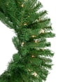 thumbnail image 4 of Northlight Pre-Lit Sierra Noble Fir Artificial Christmas Wreath, 30-Inch, Clear Lights, 4 of 4