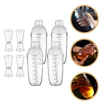 WHAMVOX  Convenient Hand Shaker Anti-leak Beverage Drink Mixing Transparent