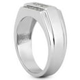 thumbnail image 2 of Pompeii Men's 1 Ct T.W. Diamond Ring 10k White Gold (H/I,I1-I2), 2 of 5