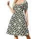 thumbnail image 2 of Feliz Día de Australia - Vestido de verano de manga corta con estampado de wombat para mujer, ideal para fiestas nocturnas y ocasiones especiales., 2 of 8
