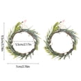 thumbnail image 3 of TIMIFIS Plastics Napkin Ring, Easter Bunny Napkin Rings Faux Easter Napkin Holders Rattan Napkin Serviette Buckles Holders for Easter Party Banquet Home Kitchen Decor Home Decor, 3 of 6