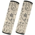 thumbnail image 2 of WOBOGO A Medieval-style Pattern Seat Belt Cover 2 Piece Soft Comfort Driving Shoulder Pad Suitable for All Cars and Backpacks, 2 of 8