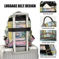 thumbnail image 3 of FORMRS Mini Backpack Purse for Women Travel Daypack Casual Shoulder Bag, Ocean Boat, 3 of 7