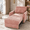 Pink, variant on Aiho 3-in-1 Convertible Sleeper Chair–Single Sofa Bed with Adjustable Backrest, Spacious Multifunctional Option for Living Room, Bedroom & Apartment Dark Grey