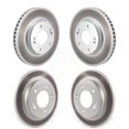 thumbnail image 1 of Genius Front Rear Coated Disc Brake Rotors Kit for Car Hyundai Elantra KG-101833, 1 of 9
