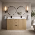 thumbnail image 3 of Calamigo 55" Bathroom Vanity Oak, 3 of 10