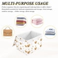 thumbnail image 7 of Adorable Cute Dog Face with Paw Print Foldable Storage Bins with Lids Handles Collapsible Storage Containers Tote Boxes 16.5 x 12.6 x 11.8 inches, 7 of 7