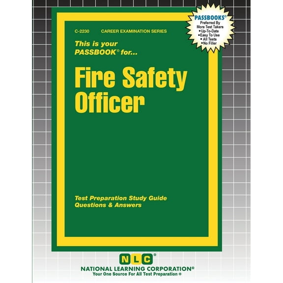 Career Examination Fire Safety Officer, Book 2230, (Paperback)