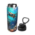 thumbnail image 2 of Naloa Underwater Fish Turtle 18oz Sports Insulated Kettle, Stainless Steel Insulated Cup for Women Men for Fitness, Gym & Outdoor, 2 of 7