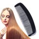 thumbnail image 4 of EeaseMX Peine de cuerno natural grueso, portátil, para masaje y alisado del cabello, previene la caída del cabello en mujeres y niñas (negro), 4 of 7