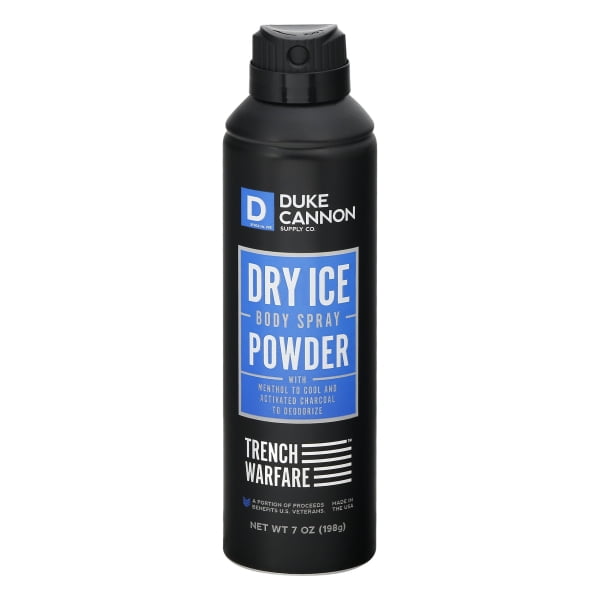 Duke Cannon Dry Ice Body Powder Spray 2024 favors