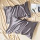 thumbnail image 1 of Nvzi 1 funda de almohada de seda de morera. Suave y agradable al tacto, esta funda de almohada proporciona un abrazo lujoso a la piel. 48 x 74 cm (gris)., 1 of 5