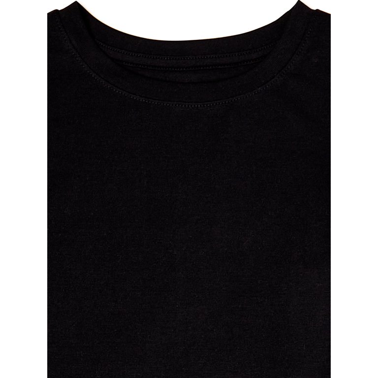 Athletic Works Girls' Long Sleeve T-Shirt, 2-Pack, Sizes 4-18