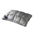 thumbnail image 5 of Gray Twisted Bed Pillows 2-Pack, 20" x 16.5" (48x74cm) Standard Size, Soft Plush Down Alternative Hotel Pillow, Breathable Hypoallergenic Bed Pillow for Neck/Back/Side Sleepers, 5 of 7