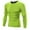 Green, variant on Men Compression Base Layer Tight Training Tops T-Shirt