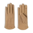 thumbnail image 4 of Guantes de terciopelo alemán para temporada de otoño e invierno, forro cálido y acolchado de terciopelo, resistentes al viento, con fugas de frío, para pantalla táctil, para mujer, 4 of 4