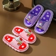 thumbnail image 3 of Sanrio Kuromi Slippers Sandals Kawaii My Melody Cinnamoroll Lovely Girls In Summer Hello Kitty Thick Slippers Home For Kids Gift, 3 of 27