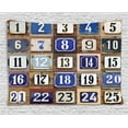 thumbnail image 1 of Number Tapestry, Collage of House Numbers 1 to 25 Urban Building City Style Street Architecture Print, Wall Hanging for Bedroom Living Room Dorm Decor, 60W X 40L Inches, Multicolor, by Ambesonne, 1 of 2