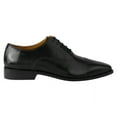 thumbnail image 5 of LIBERTYZENO Mens Genuine Leather Formal Oxford Shoes, Black, 5 of 7