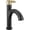 Matte Black / Champagne Bronze, variant on Delta 15749Lf-Pd Nicoli 1.2 GPM Single Hole Bathroom Faucet - Black