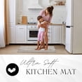 thumbnail image 4 of Ultra-Soft Anti Fatigue Kitchen Mat - High-Density Foam, Non-Slip, Easy to Clean - Cushioned Comfort for Prolonged Standing, Beige Kitchen Floor Runner, 20x48 Inches, 4 of 6