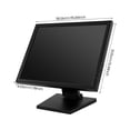 thumbnail image 2 of 17 Inch LCD Touchscreen Monitor, Computer Touch Screen PC Display, Desktop Touch Display, 2 of 11