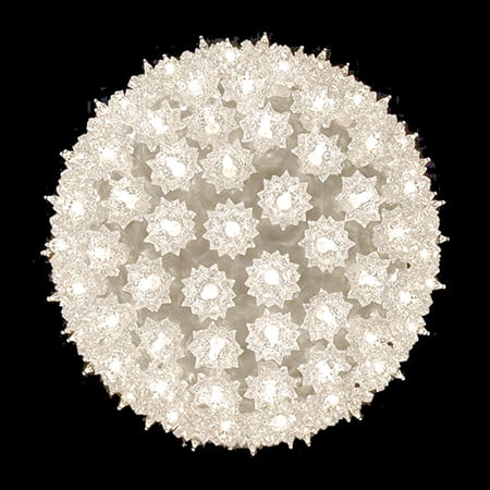 7 5 quot clear lighted twinkle hanging starlight sphere ball 7 5 quot clear lighted twinkle hanging starlight sphere ball
