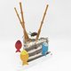 thumbnail image 2 of 8pcs Fishing Rod Shape Cupcake Toppers Cake Decorations Table Decors (Mixed Color), 2 of 4