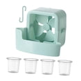 thumbnail image 2 of Ventilador de refrigeración con cubitos de hielo para el verano, fácil de colgar, para el hogar, aire acondicionado, ventilador agitador, enfriamiento Azul, 2 of 8