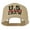 Khaki, variant on US Crew Embroidered Mesh back Cap - White OSFM