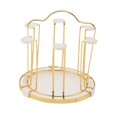 thumbnail image 2 of Langgg Cup Drying Rack Stand Efficient Mug Holder With Drain Tray Suitable For Office Coffee Cup Needs Cups Drying Rack Stand White 20x21cm, 2 of 6