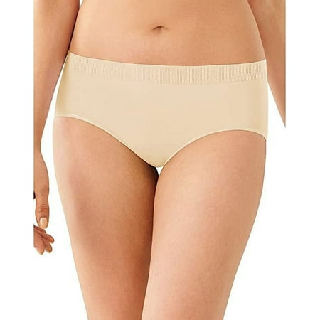 Bali LIGHT BEIGE Comfort Revolution Seamless Hipster Panty  US Large