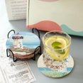 thumbnail image 4 of Kit de posavasos Diamond Art con vista a la playa y soporte para adultos, 4 of 8