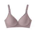 thumbnail image 5 of Xdegoge Nursing Bras for Breastfeeding No Underwire Seamless Comfortable Maternity Bras Wireless Full Coverage Support Pregnancy Soft Bralette, 5 of 7