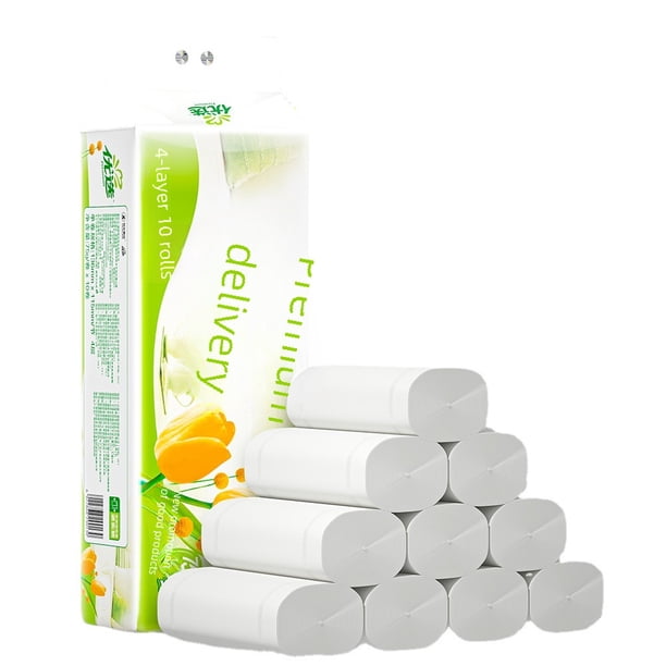 Papel en rollo, preferiblemente papel higiénico doméstico sin núcleo, papel higiénico extendido, papel de envío en rollo, papel higiénico