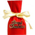 thumbnail image 3 of Nooveds Botella de vino de Navidad Decoraciones navideñas Decoraciones navideñas Fiesta Decoración para fiesta de Navidad roja 2 piezas, 3 of 5