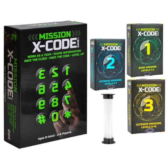 Juego de Mesa AMIGO X-Code Estrategia Cooperativa 2-8 Jugadores