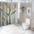 thumbnail image 7 of Orinice Shower Curtain for Bathroom Bird Paradise Bloom Flower Over File This Contains Transparencies is Layered for Easy Manipulation Bath Curtain Bathroom Decor for Bathtubs  60x72, 7 of 7