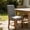 Gray, variant on Set of 2 Thickened Elastic Jacquard Chair Covers - Dustproof, Reusable, Easy to Clean, Soft Polyester for Dining, Kitchen, Living Room Blue