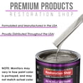 thumbnail image 4 of Restoration Shop Bright Silver Metallic Acrylic Urethane Auto Paint - Gallon Paint Color Only, Single Stage High Gloss, 4 of 5