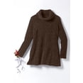 thumbnail image 2 of Woman Within Plus Size Chenille Cowlneck Sweater, 2 of 6