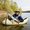 Beige, variant on YYAo Inflatable Fishing Float Tube with Pump Storage Pockets and Fish Ruler, Fishing Boat-Beige