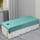 thumbnail image 1 of Sábana de belleza, Sábana para mesa de , funda de cama, impermeable, suave, herramientas respetuosas con la piel, accesorios para clubes de SPA, Verde, 1 of 8