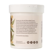 NATUREWELL Sweet Almond Smooth & Soften Moisturizing Cream For Face, Body, Hands, Pack of 2 (16 Oz Each)