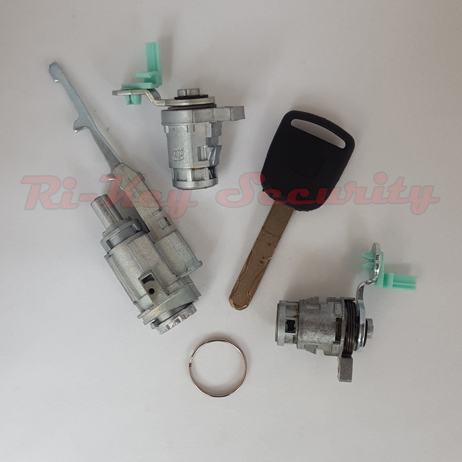 New Ignition Cylinder and Door Lock Set For Honda Element 0305 W