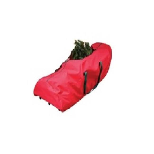 Red Artificial Tree Bag for 7.5 ft. Tree with Rolling Wheels