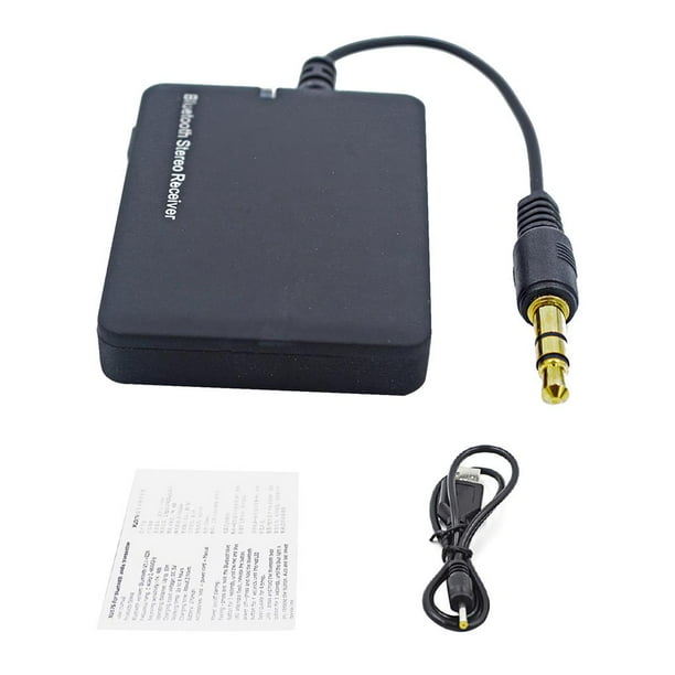 Adaptador De Audio Bluetooth 3,5 Mm Receptor De Audio Bluetooth 2,1 De Alta Velocidad Convertidor De Señal De Audio Bluetooth Portátil Para Altavoz De Auriculares Methold EL012045-00