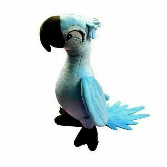 Plush Toy Rio Adventure Stands Alone, Diamond Parrot Plush Toy Doll,Christmas gift for friends, children, birthday gift, holiday gift