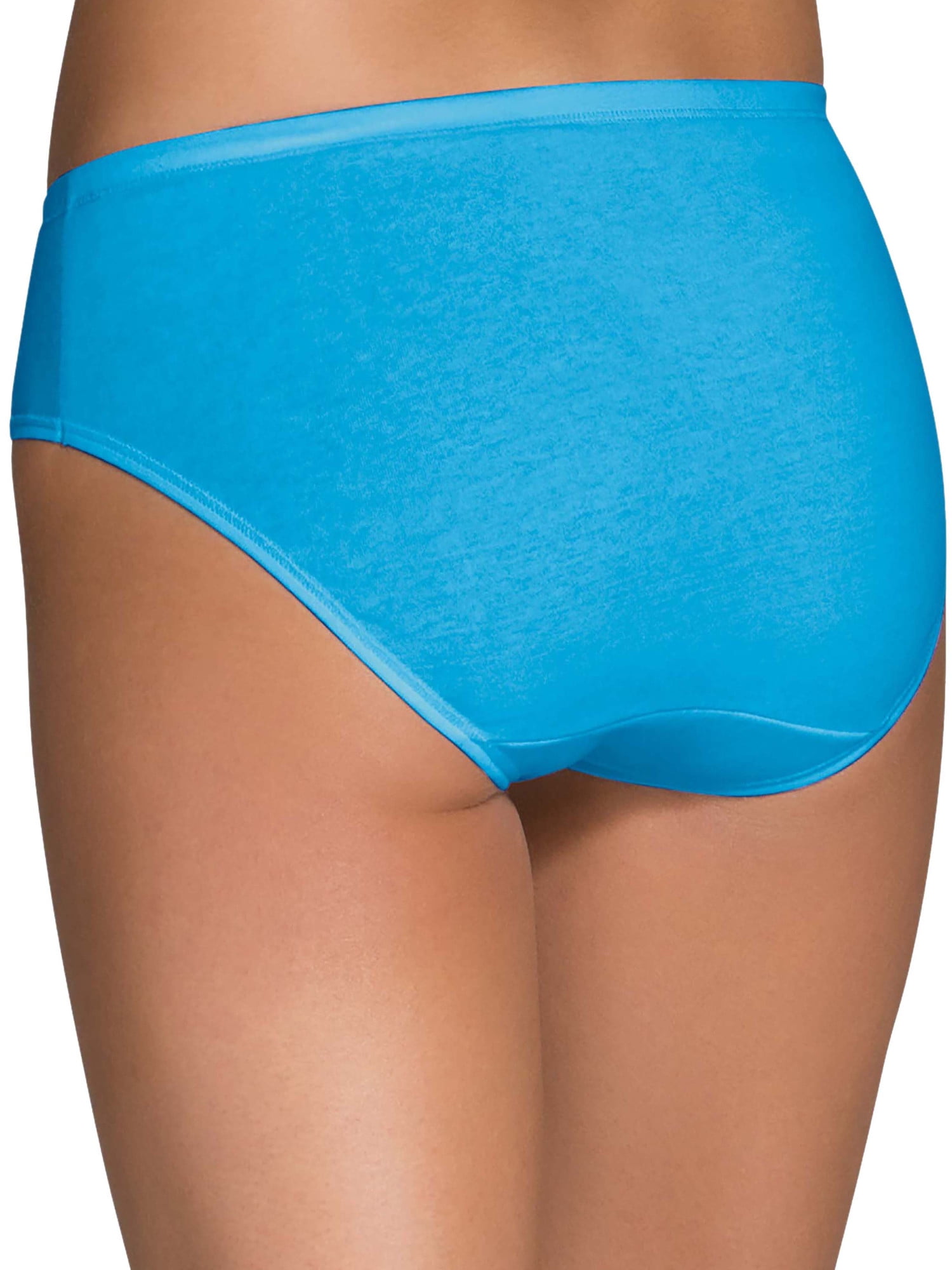 Fruit of the Loom Women's Premium Ultra Soft Hipster Panty, 6 Pack, Sizes  5-9 